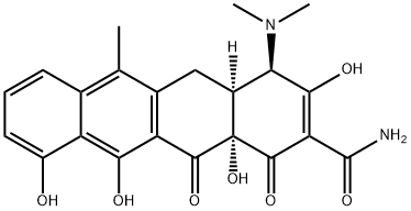 4-EPIANHYDROTETRACYCLINE 化学構造式