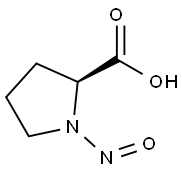 N -亚硝基- L -脯氨酸, 7519-36-0, 结构式