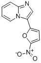 3-(5-Nitro-2-furyl)-imidazo(1,2-a)pyridine 化学構造式