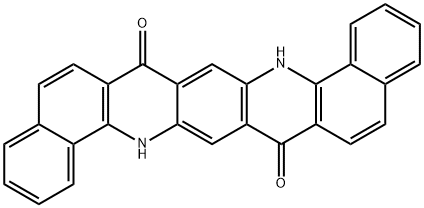 9,18-DIHYDROBENZO[H]BENZO[7,8]QUINO[2,3-B]ACRIDINE-7,16-DIONE 化学構造式