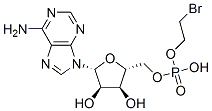 adenosine 5'-(2-bromoethyl)phosphate 化学構造式