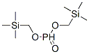 ホスホン酸ビス(トリメチルシリルメチル) 化学構造式