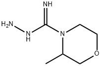 4-Morpholinecarboximidicacid,3-methyl-,hydrazide(9CI) Structure