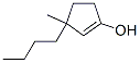 1-Cyclopenten-1-ol, 3-butyl-3-methyl- (9CI) Structure