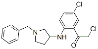 Ethanone,  2-chloro-1-[5-chloro-2-[[1-(phenylmethyl)-3-pyrrolidinyl]amino]phenyl]-|