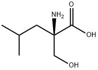 2-异丁基丝氨酸,7522-44-3,结构式