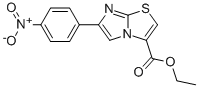 6-(4-NITROPHENYL)IMIDAZO[2,1-B]THIAZOLE-3-CARBOXYLIC ACID ETHYL ESTER|