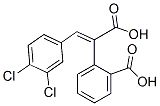 2-[(E)-1-carboxy-2-(3,4-dichlorophenyl)ethenyl]benzoic acid,75227-04-2,结构式