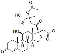 11beta-hydroxypregn-4-ene-3,20-dione 17-acetate 21-(2-acetoxypropionate)|