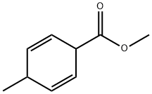 2,5-Cyclohexadiene-1-carboxylicacid,4-methyl-,methylester(9CI) Structure