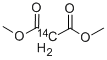 DIMETHYL MALONATE, [2-14C] 化学構造式