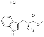 L-トリプトファンメチル塩酸塩 化学構造式