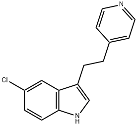5-CHLORO-3-[2-(4-PYRIDINYL)ETHYL]-INDOLE Struktur