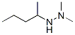 1,1-Dimethyl-2-(1-methylbutyl)hydrazine 结构式