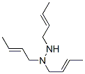 1,2,2-Tri(2-butenyl)hydrazine Structure