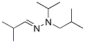 2-Methylpropanal (1-methylethyl)(2-methylpropyl)hydrazone Structure