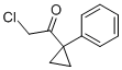 Ethanone, 2-chloro-1-(1-phenylcyclopropyl)- (9CI) Structure