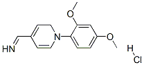 N-(2,4-dimethoxyphenyl)-1-pyridin-4-yl-methanimine hydrochloride Structure