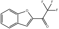 Ethanone, 1-(2-benzofuranyl)-2,2,2-trifluoro- (9CI) 化学構造式