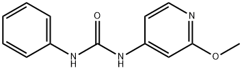 Urea, N-(2-Methoxy-4-pyridinyl)-N'-phenyl- Struktur