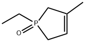 1H-Phosphole, 1-ethyl-2,5-dihydro-3-methyl-, 1-oxide 化学構造式