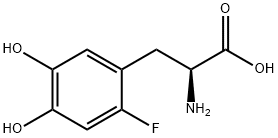 CAINDEXNAME:L-TYROSINE,2-FLUORO-5-HYDROXY-	 Structure