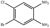 4-BROMO-5-CHLOROBENZENE-1,2-DIAMINE Structure