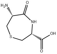 1,4-Thiazepine-3-carboxylicacid,6-aminohexahydro-5-oxo-,(3R-cis)-(9CI),752933-90-7,结构式