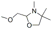 Oxazolidine, 2-(methoxymethyl)-3,4,4-trimethyl- (9CI) Structure