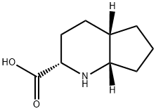 1H-Cyclopenta[b]pyridine-2-carboxylicacid,octahydro-,(2S,4aS,7aS)-(9CI),752972-34-2,结构式