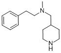 N-METHYL-N-(2-PHENYLETHYL)-4-PIPERIDINEMETHANAMINE Struktur