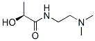 Propanamide, N-[2-(dimethylamino)ethyl]-2-hydroxy-, (2S)- (9CI) Structure
