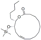 (10Z,13S,14S)-14-Pentyl-13-[(trimethylsilyl)oxy]oxacyclotetradeca-10-en-2-one 结构式