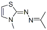 2(3H)-Thiazolone,3-methyl-,(1-methylethylidene)hydrazone(9CI)|