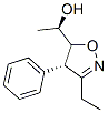 5-Isoxazolemethanol,3-ethyl-4,5-dihydro-alpha-methyl-4-phenyl-,(alphaR,4S)-(9CI) 化学構造式