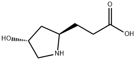 2-Pyrrolidinepropanoic acid, 4-hydroxy-, (2R,4R)- (9CI)|