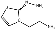 2(3H)-Thiazolone,3-(2-aminoethyl)-,hydrazone(9CI) Structure