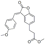 75311-78-3 2,3-Dihydro-3-[(4-methoxyphenyl)methylene]-2-oxo-5-benzofuranpropanoic acid methyl ester