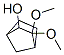 3,3-Dimethoxybicyclo[2.2.1]heptan-2-ol 结构式