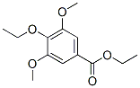 4-Ethoxy-3,5-dimethoxybenzoic acid ethyl ester Struktur