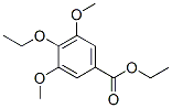 4-Ethoxy-3,5-dimethoxybenzoic acid ethyl ester 结构式