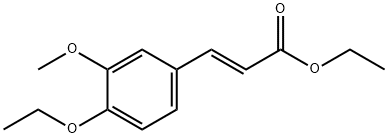 (E)-3-(4-Ethoxy-3-methoxyphenyl)propenoic acid ethyl ester