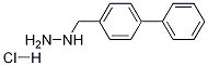 (4-联苯基甲基)肼盐酸盐, 75333-07-2, 结构式