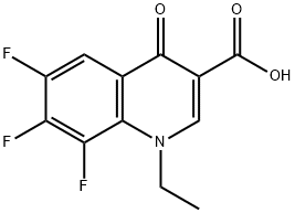 1-Ethyl-6,7,8-trifluoro-1,4-dihydro-4-oxo-2-quinolinecarboxylic acid 
