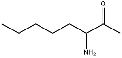 2-Octanone, 3-amino- (9CI) 结构式