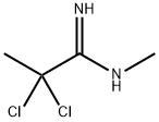 Propanimidamide,  2,2-dichloro-N-methyl- Struktur