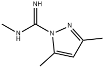 1H-Pyrazole-1-carboximidamide,N,3,5-trimethyl-,753399-32-5,结构式