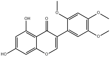 7-DeMethylrobustigenin, 75340-02-2, 结构式