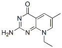Pyrido[2,3-d]pyrimidin-4(8H)-one, 2-amino-8-ethyl-6-methyl- (9CI) Structure