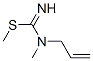 Carbamimidothioic acid, N-methyl-N-2-propenyl-, methyl ester (9CI) Structure